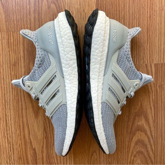 ADIDAS GRAY WHITE DNA ULTRABOOST SNEAKERS SHOES - Picture 2 of 9